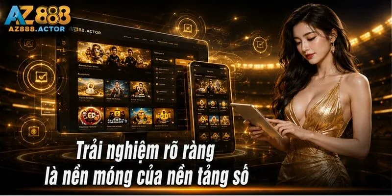 Trải nghiệm rõ ràng là nền móng của nền tảng số